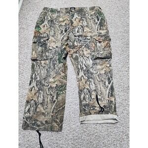 Realtree Camo XXL Pants Mens Edge 6 Pocket Cargo Style  44 x31